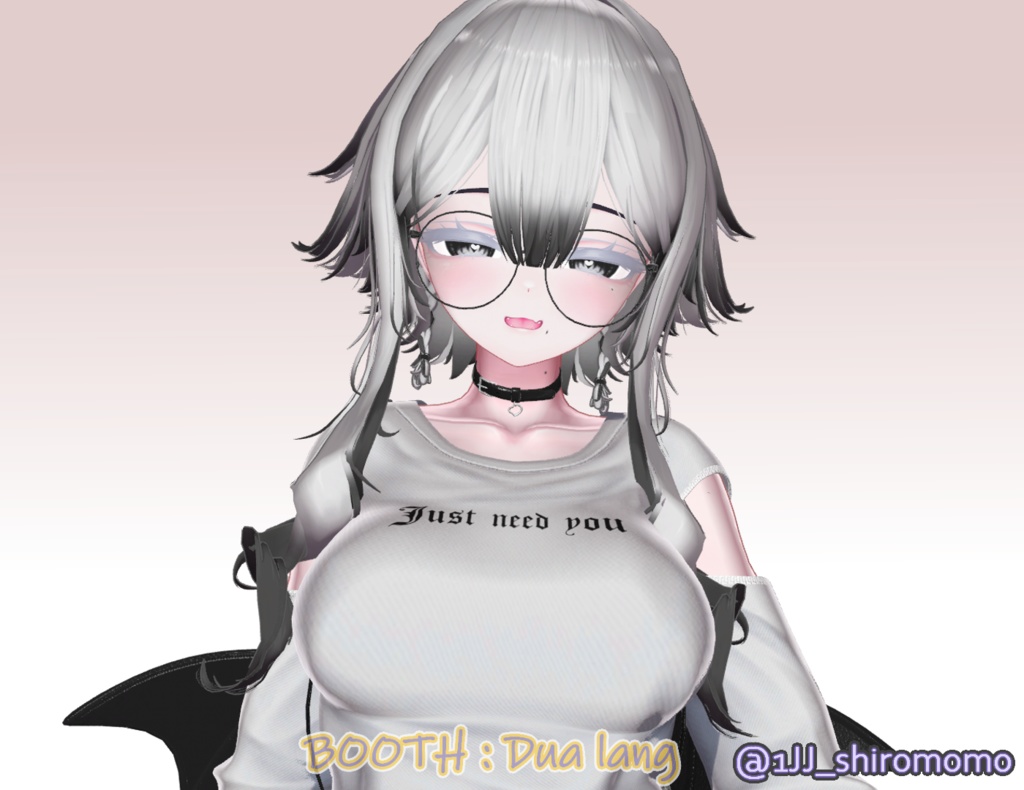 【CurlyShort】Mask、Main color2Texture