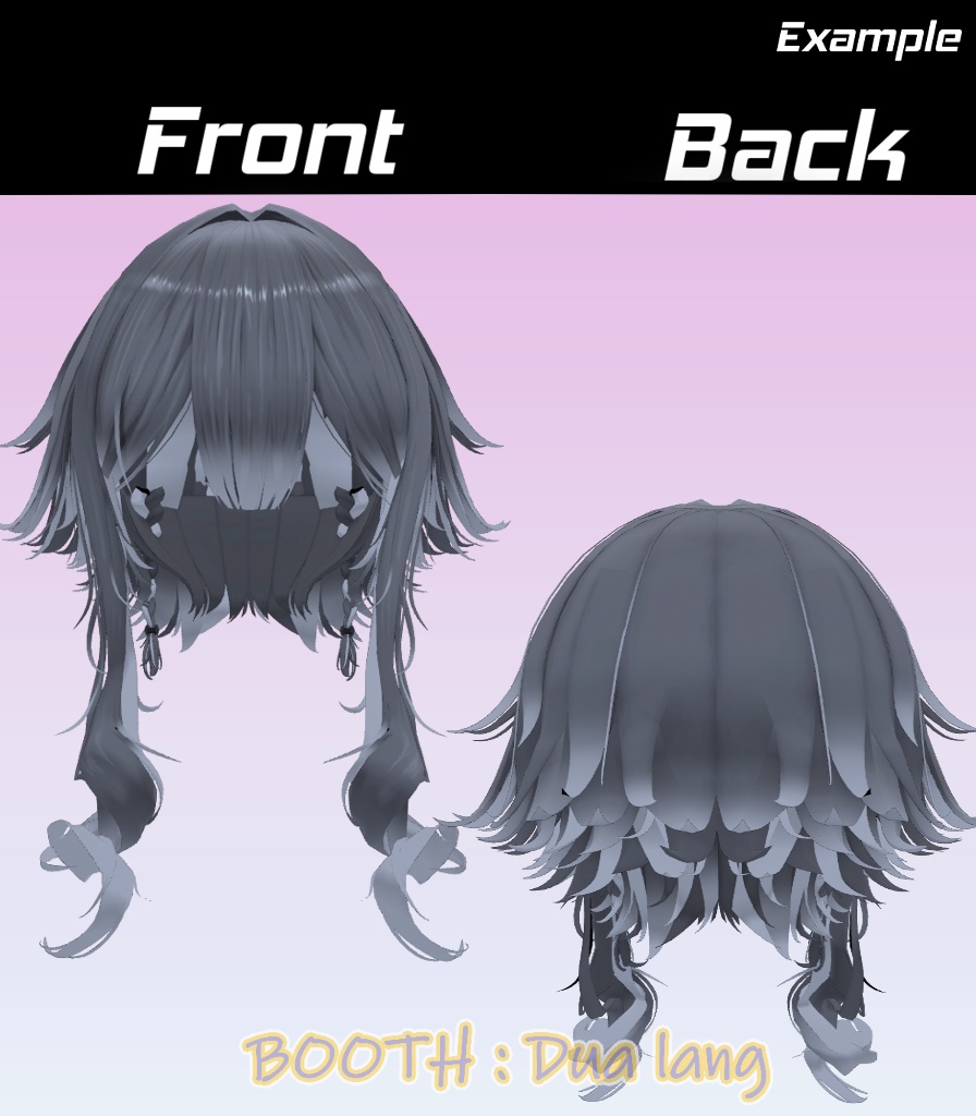 【CurlyShort】Mask、Main color2Texture