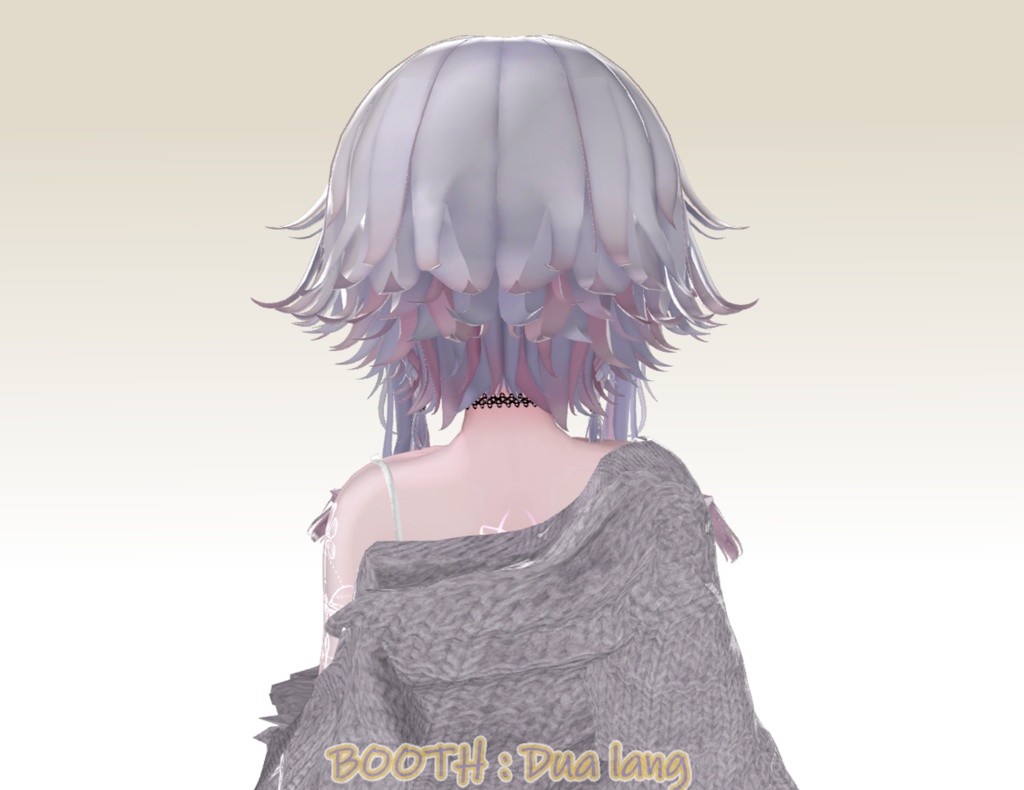 【CurlyShort】Mask、Main color2Texture