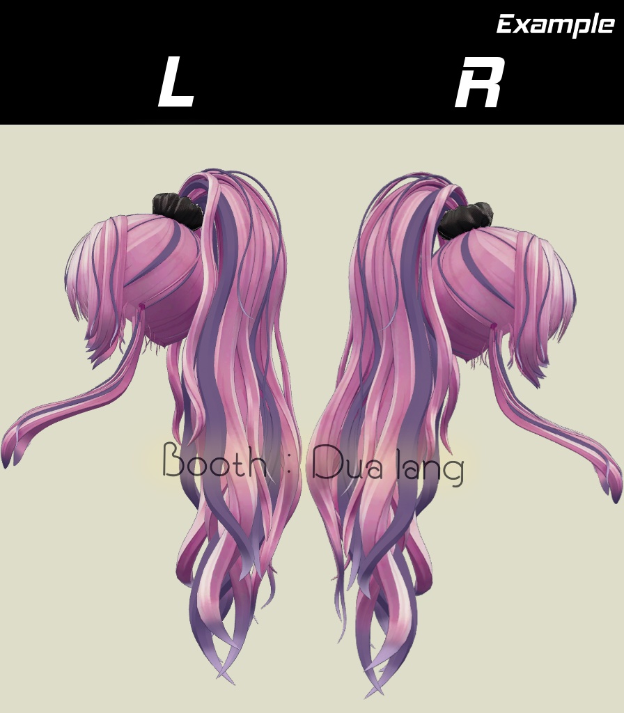 【Free】【Schick Hair】Mask、Main color2Texture 缩略图 2