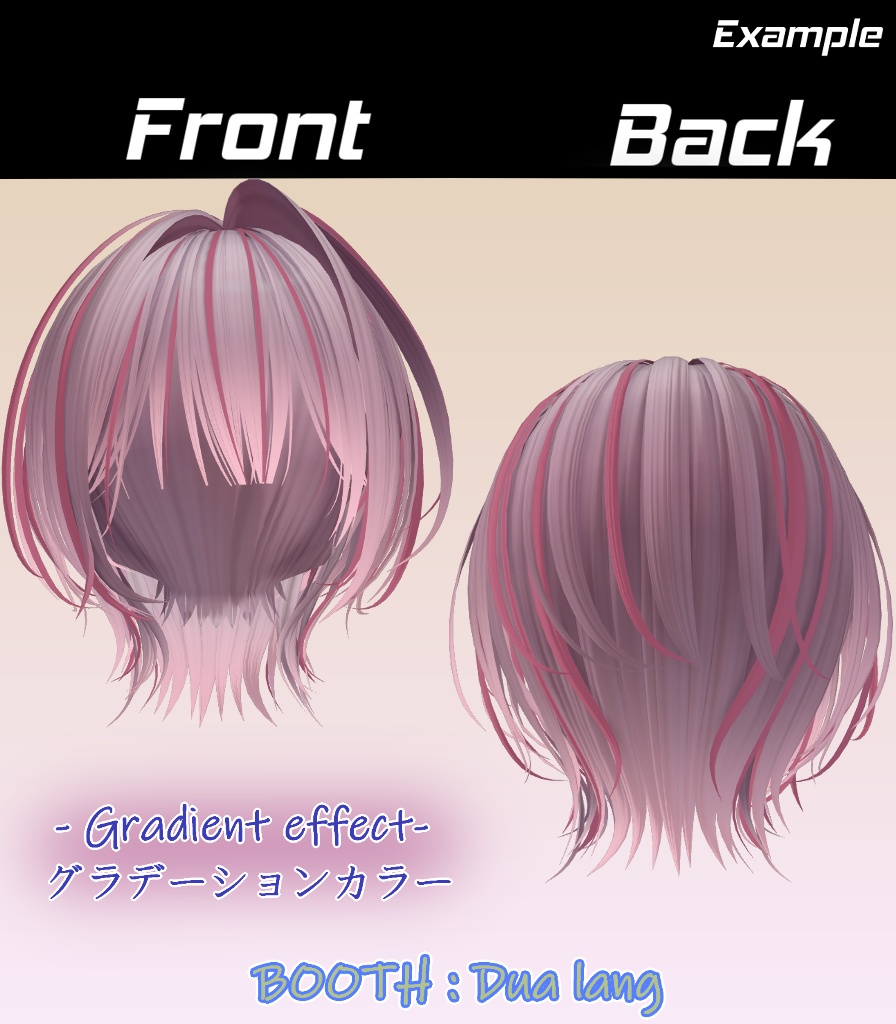 【Minimal Wolf Hair】Mask、Main color2Texture 缩略图 2