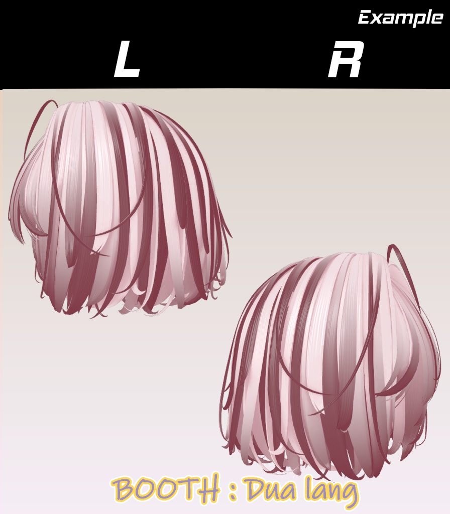 【bosabosa bob】Mask、Main color2Texture