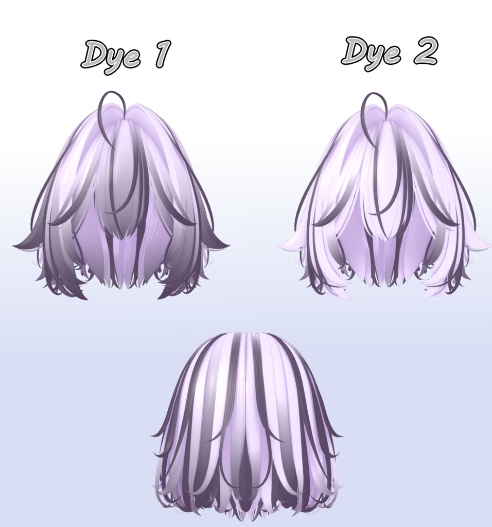 【bosabosa bob】Mask、Main color2Texture