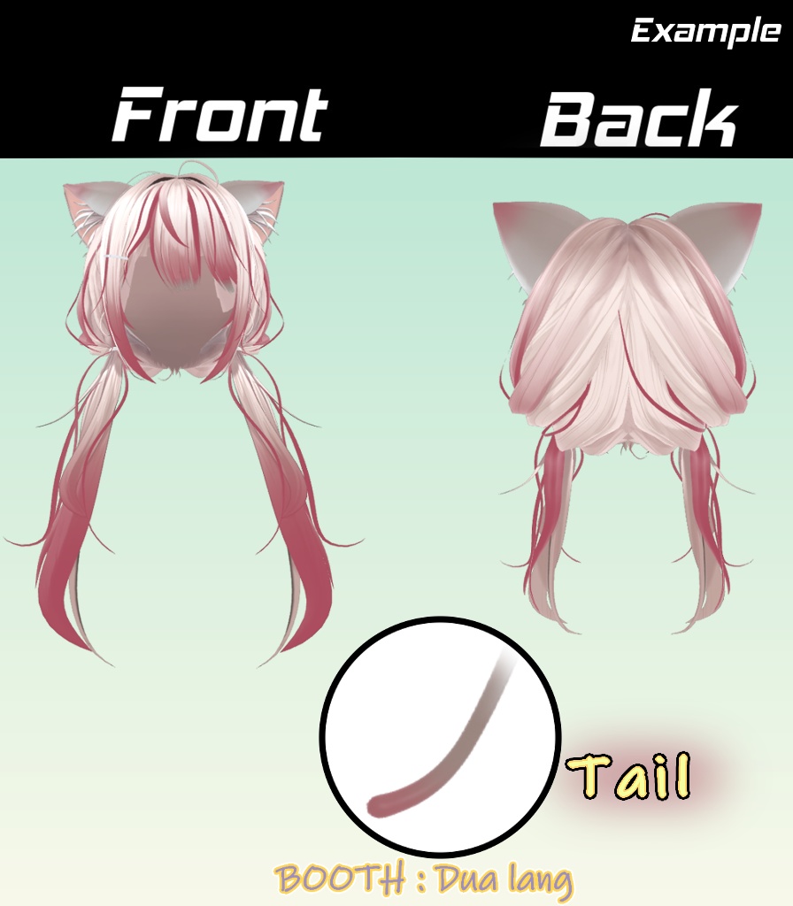 【おさニャニャじみはローツイン】Mask、Main color2Texture