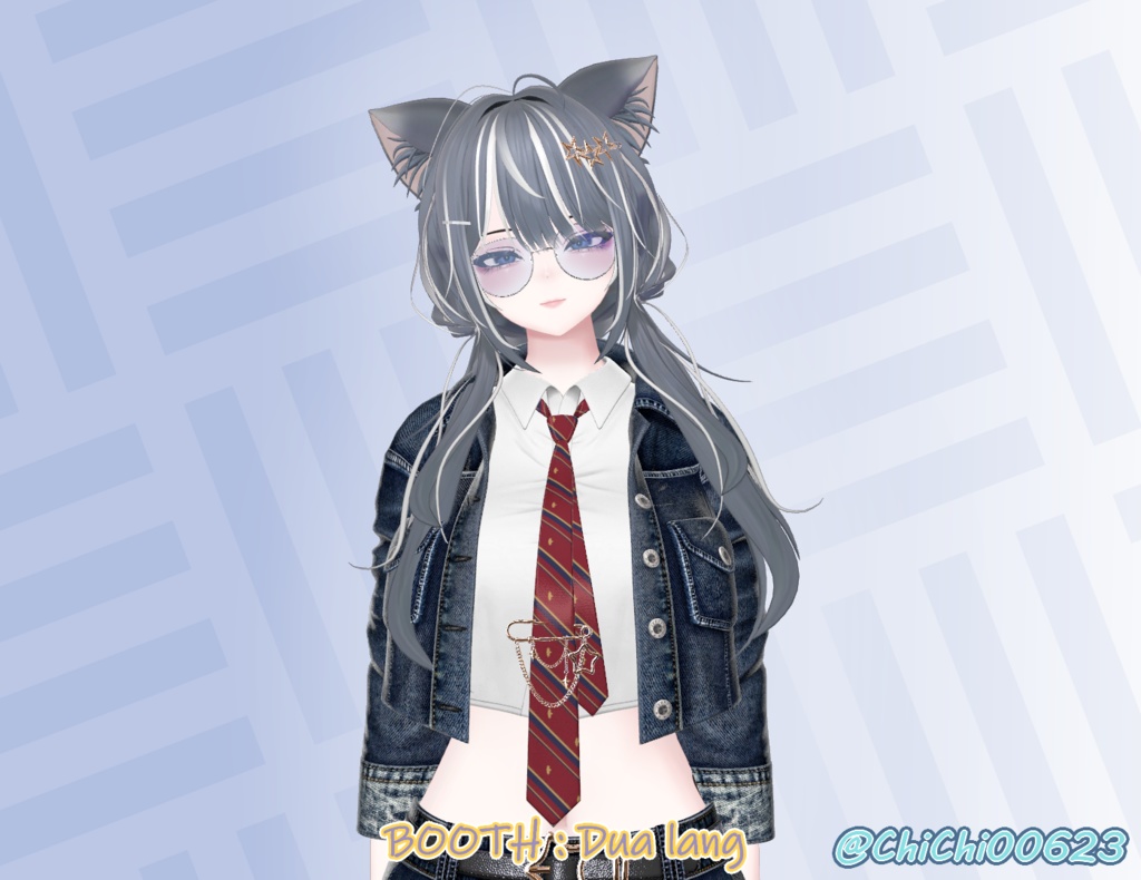 【おさニャニャじみはローツイン】Mask、Main color2Texture