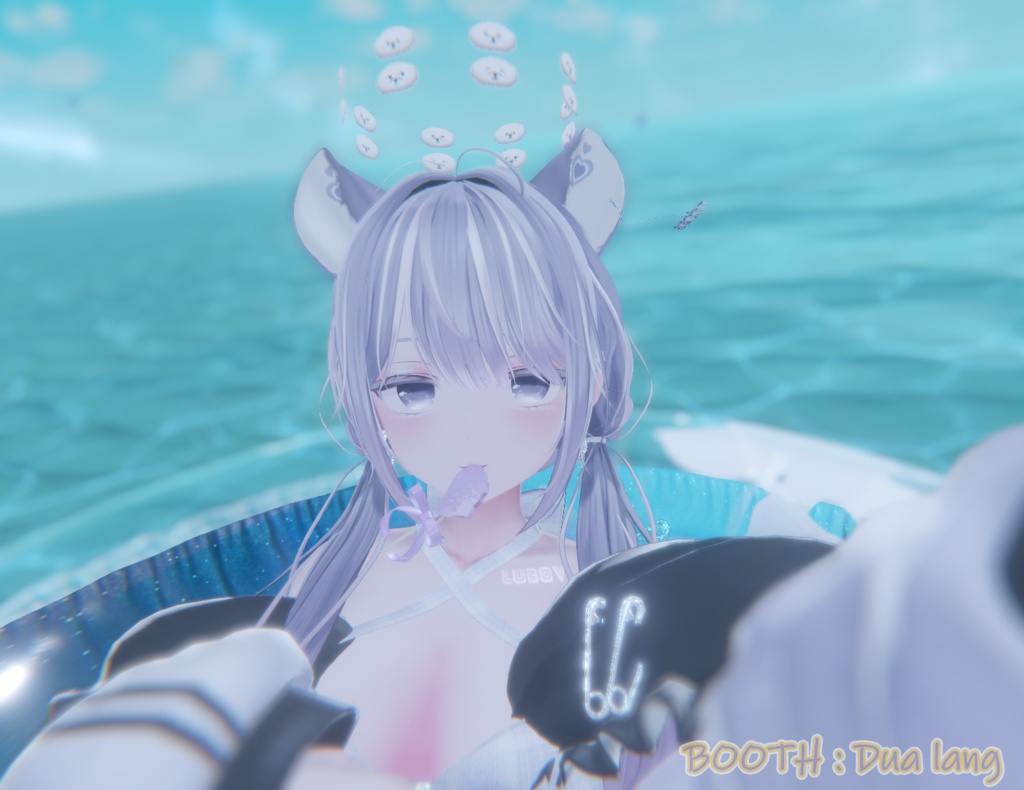 【おさニャニャじみはローツイン】Mask、Main color2Texture