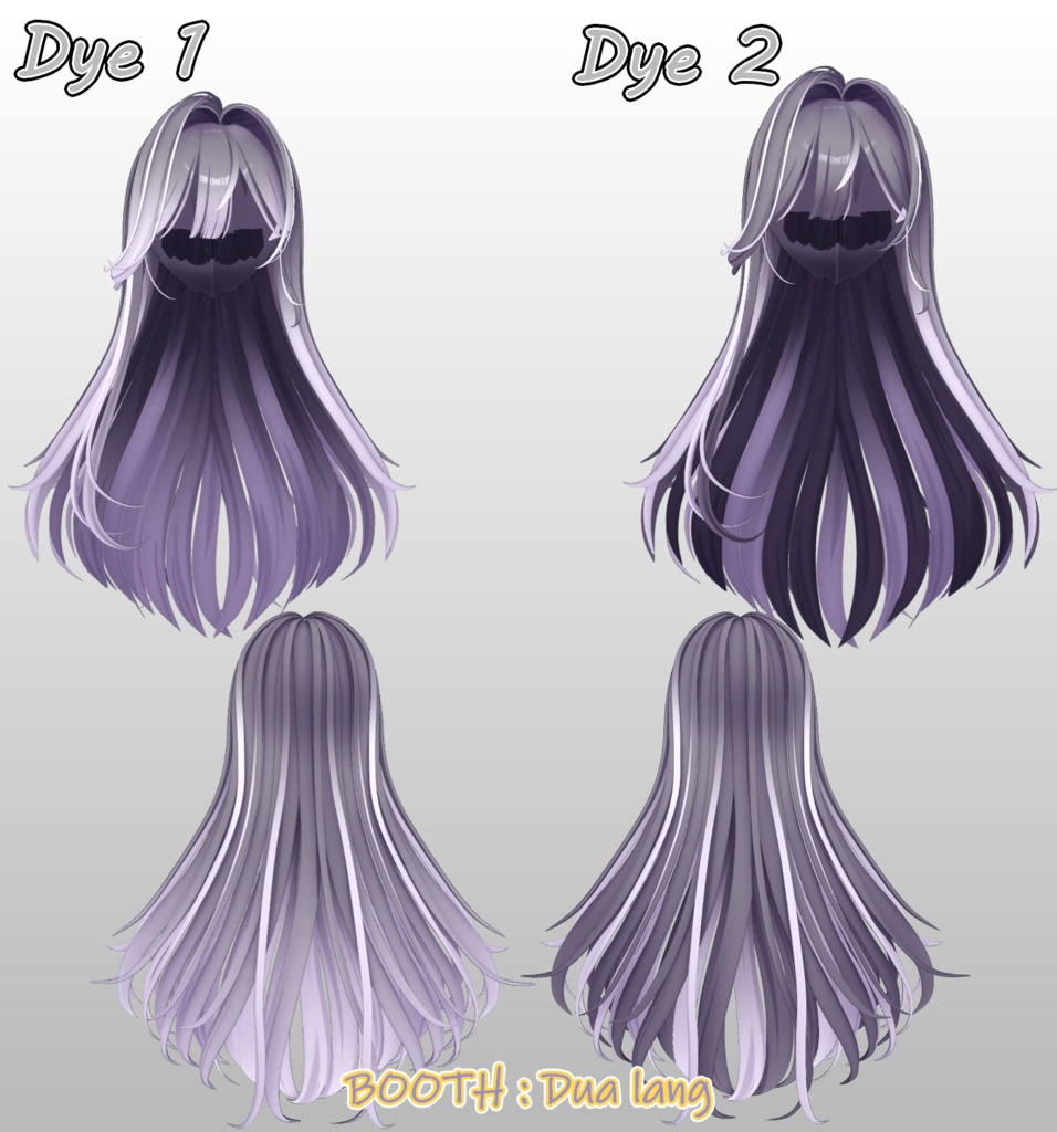 【Otome Hair】Mask、Main color2Texture 缩略图 3