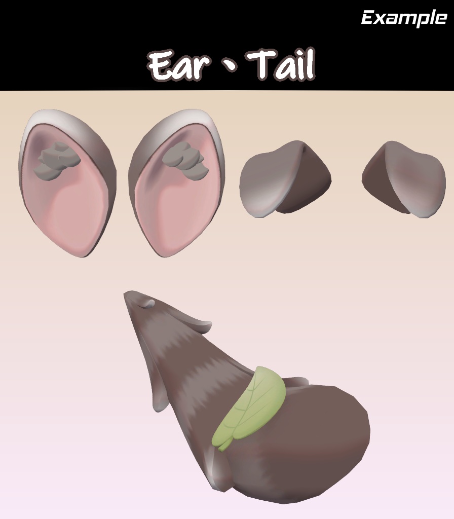 【CooniBob Hair】Mask、Main color2Texture