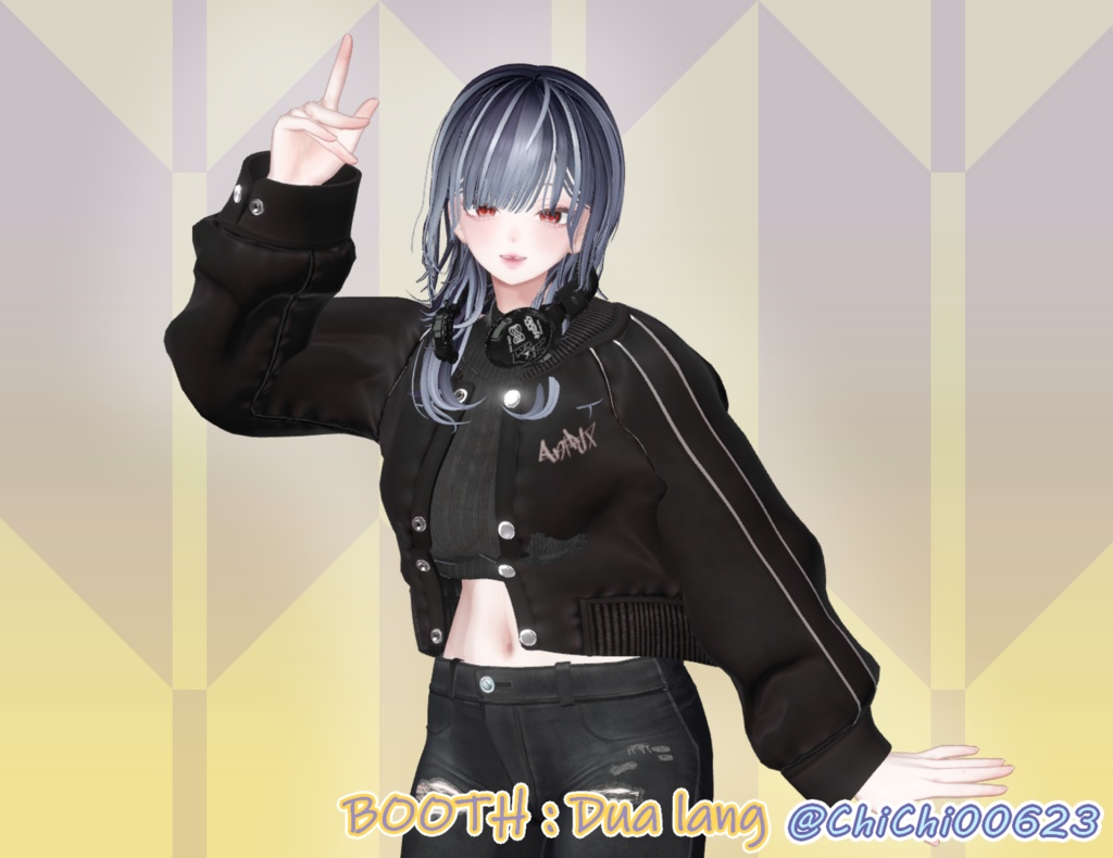 【Wild Wolf Cut】Mask、Main color2Texture