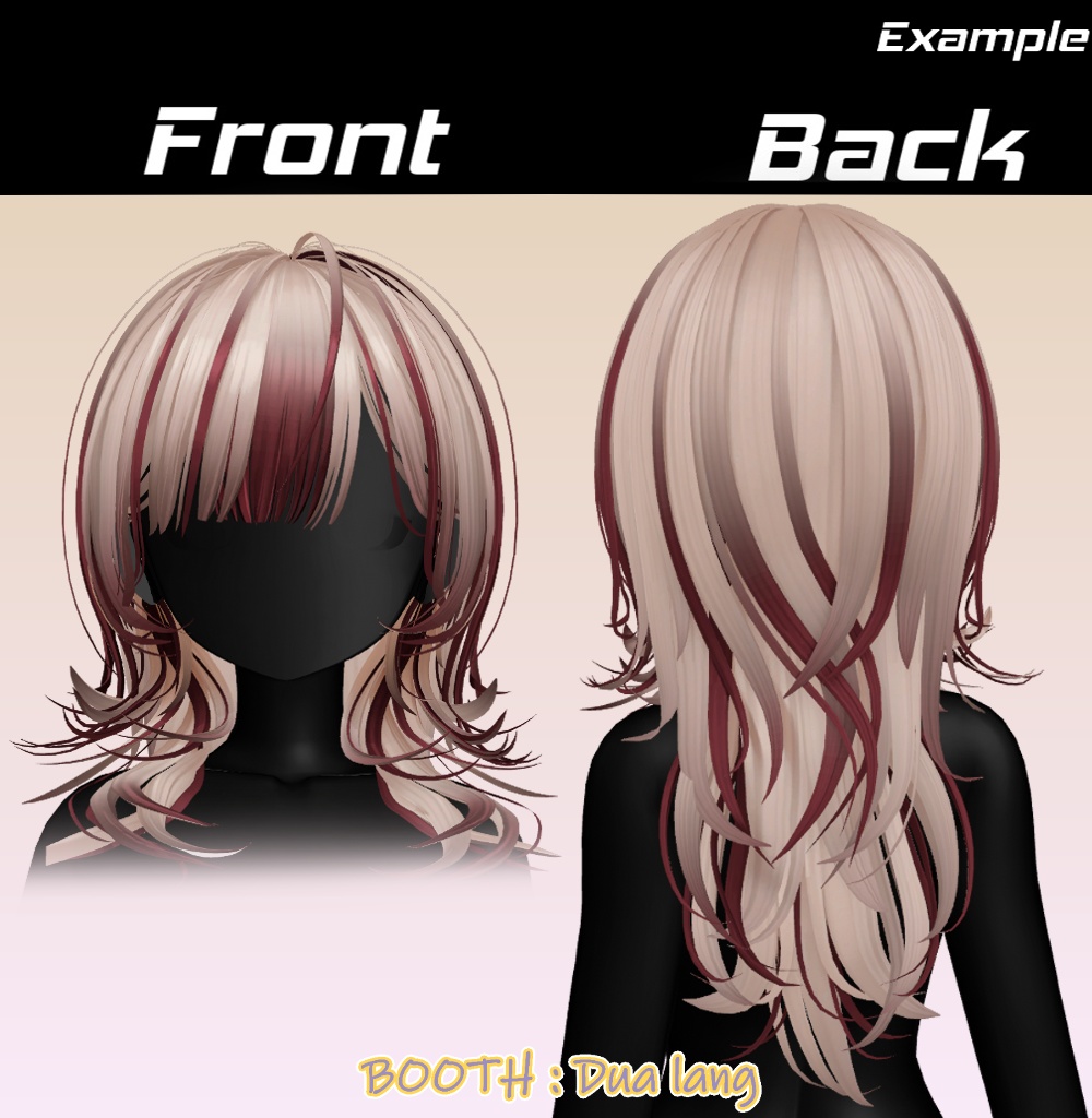 【Wild Wolf Cut】Mask、Main color2Texture