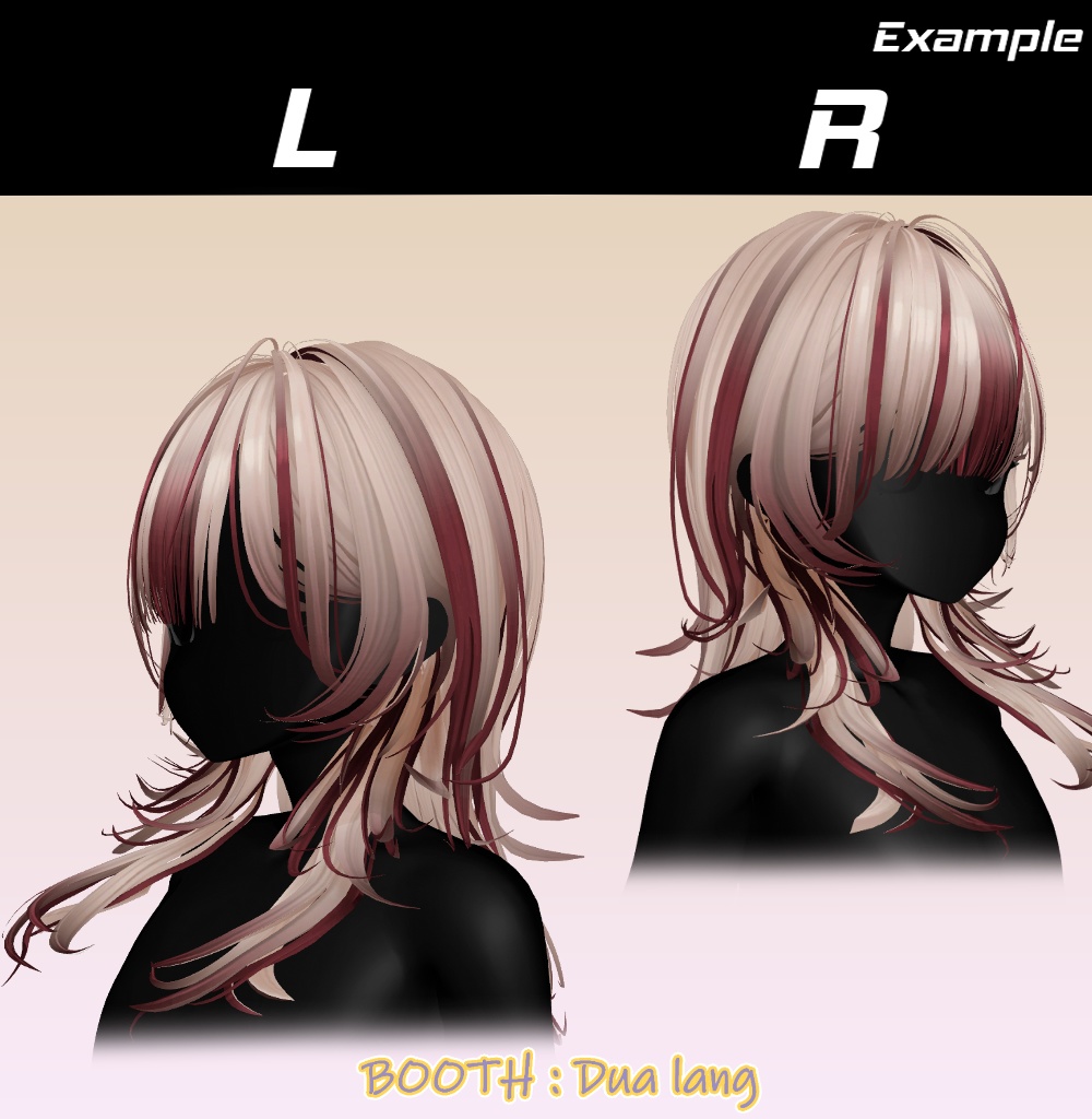 【Wild Wolf Cut】Mask、Main color2Texture