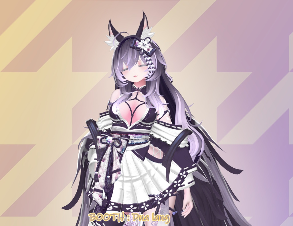 【Fluffin Hair】Mask、Main color2Texture