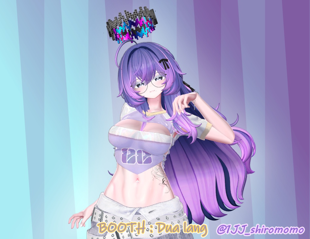 【Fluffin Hair】Mask、Main color2Texture