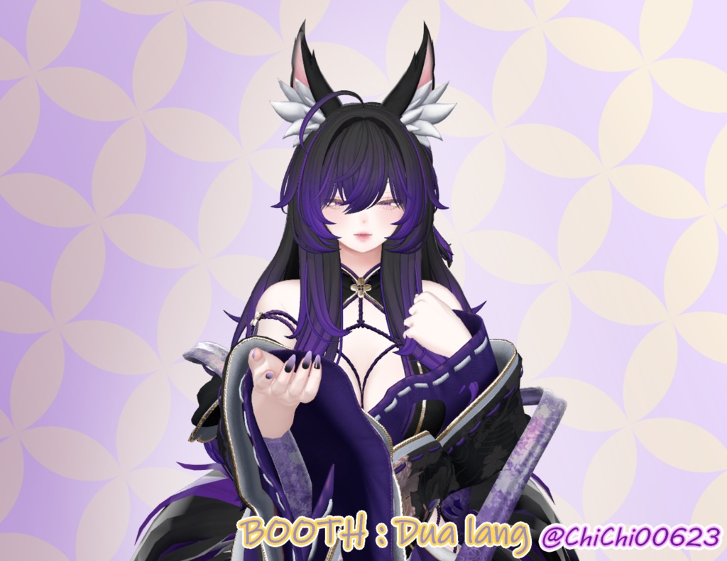 【Fluffin Hair】Mask、Main color2Texture