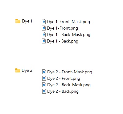 【Milky Hair】Mask、Main color2Texture