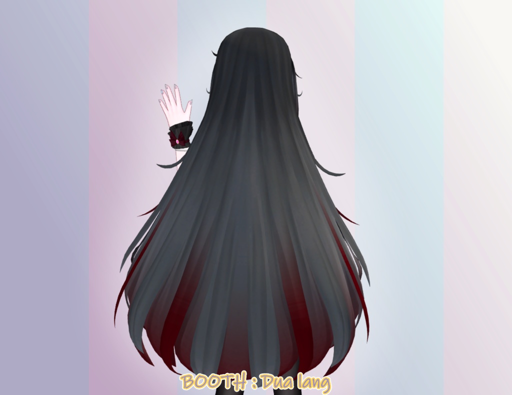 【LazyWave Tresses 03】Mask、Main color2Texture