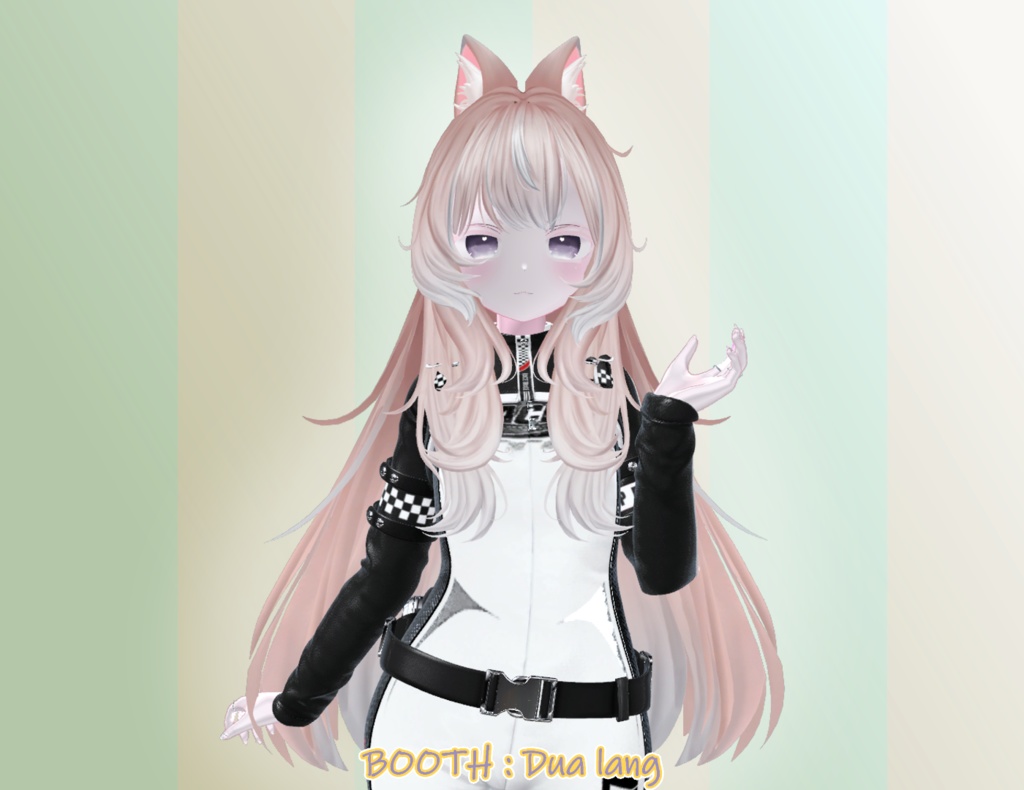 【LazyWave Tresses 03】Mask、Main color2Texture