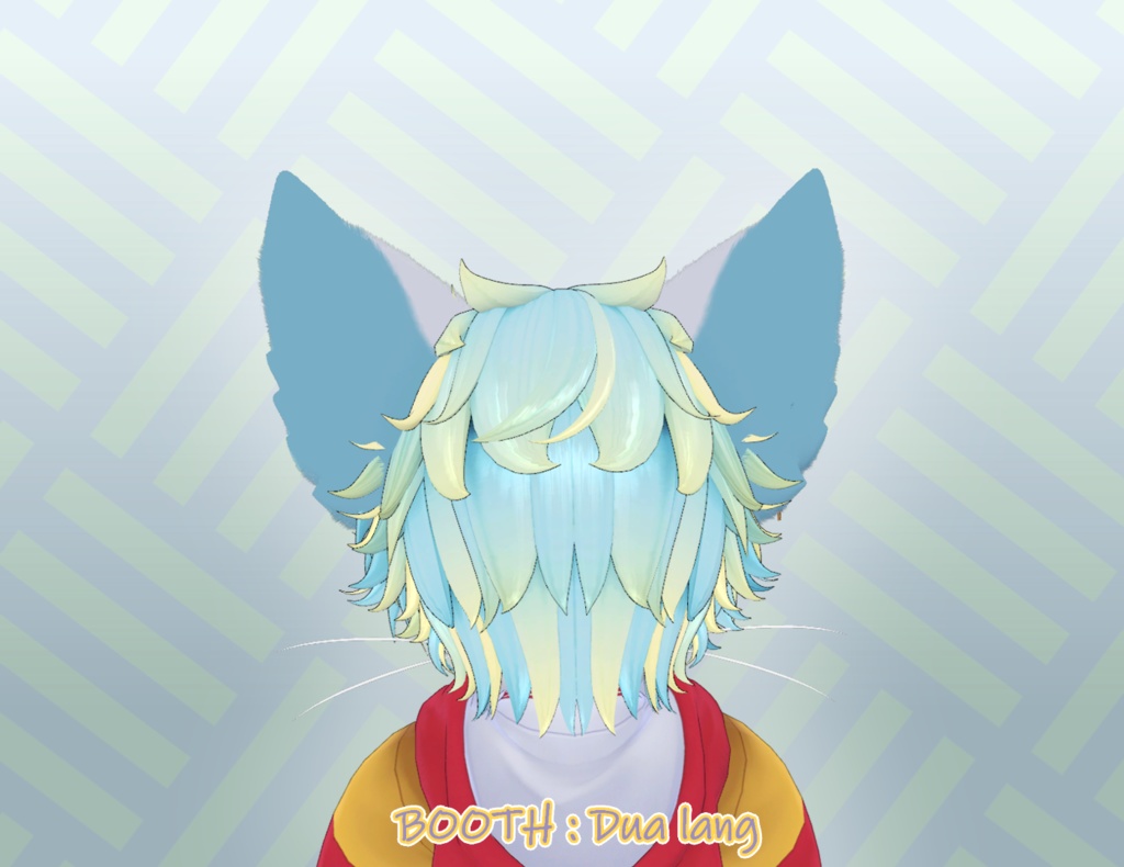 【ZAZZY Short Hair】Mask、Main color2Texture