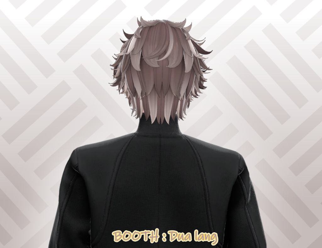 【ZAZZY Short Hair】Mask、Main color2Texture