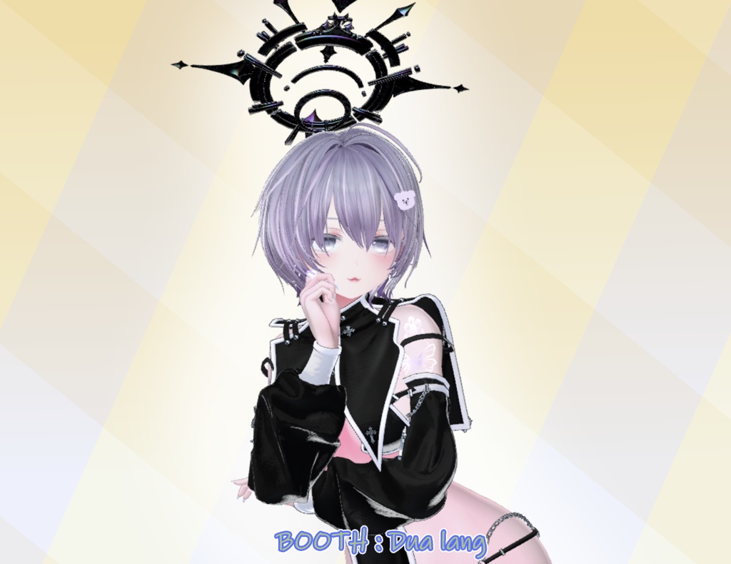 【すっきりショートヘア】Mask、Main color2Texture