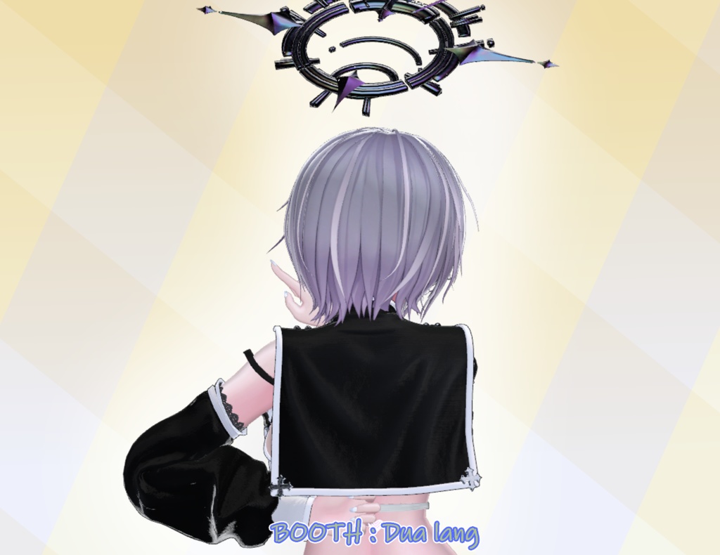 【すっきりショートヘア】Mask、Main color2Texture