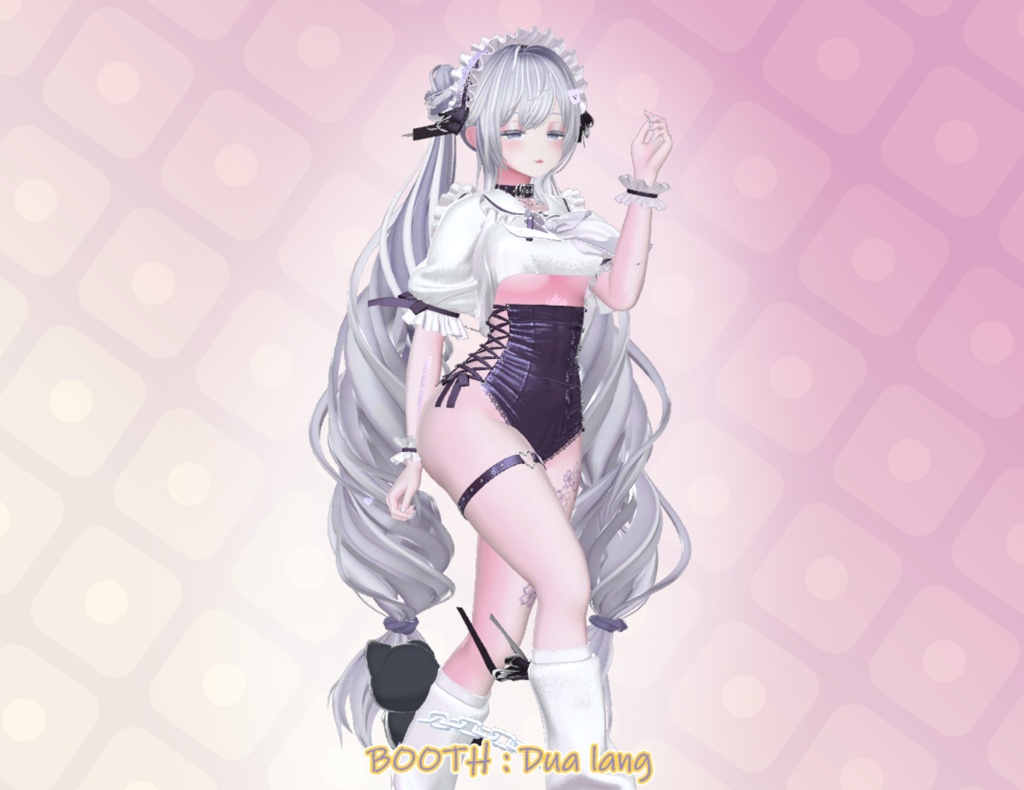 【Seira Hair】Mask、Main color2Texture