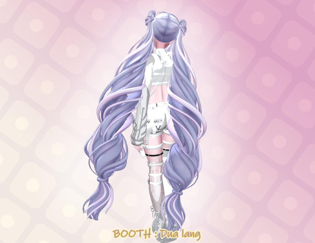 【Seira Hair】Mask、Main color2Texture