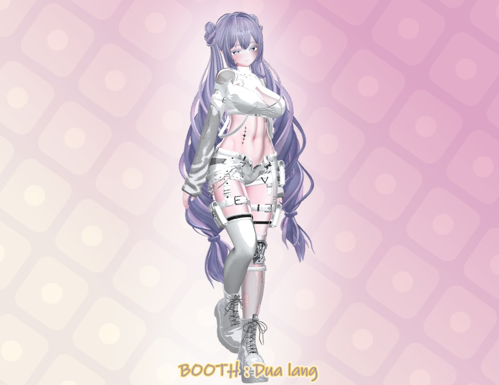 【Seira Hair】Mask、Main color2Texture