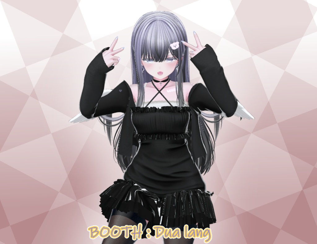 【angel long】Mask、Main color2Texture、Animation