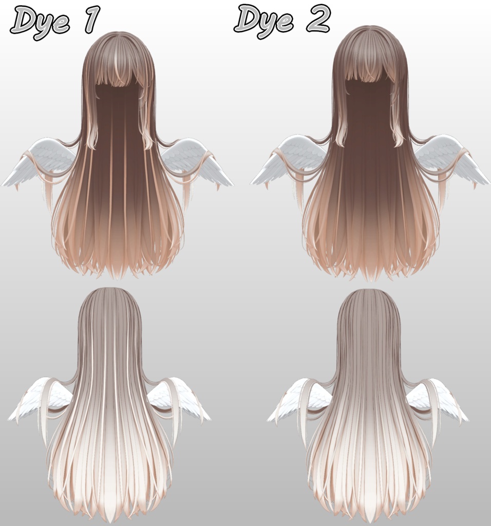 【angel long】Mask、Main color2Texture、Animation