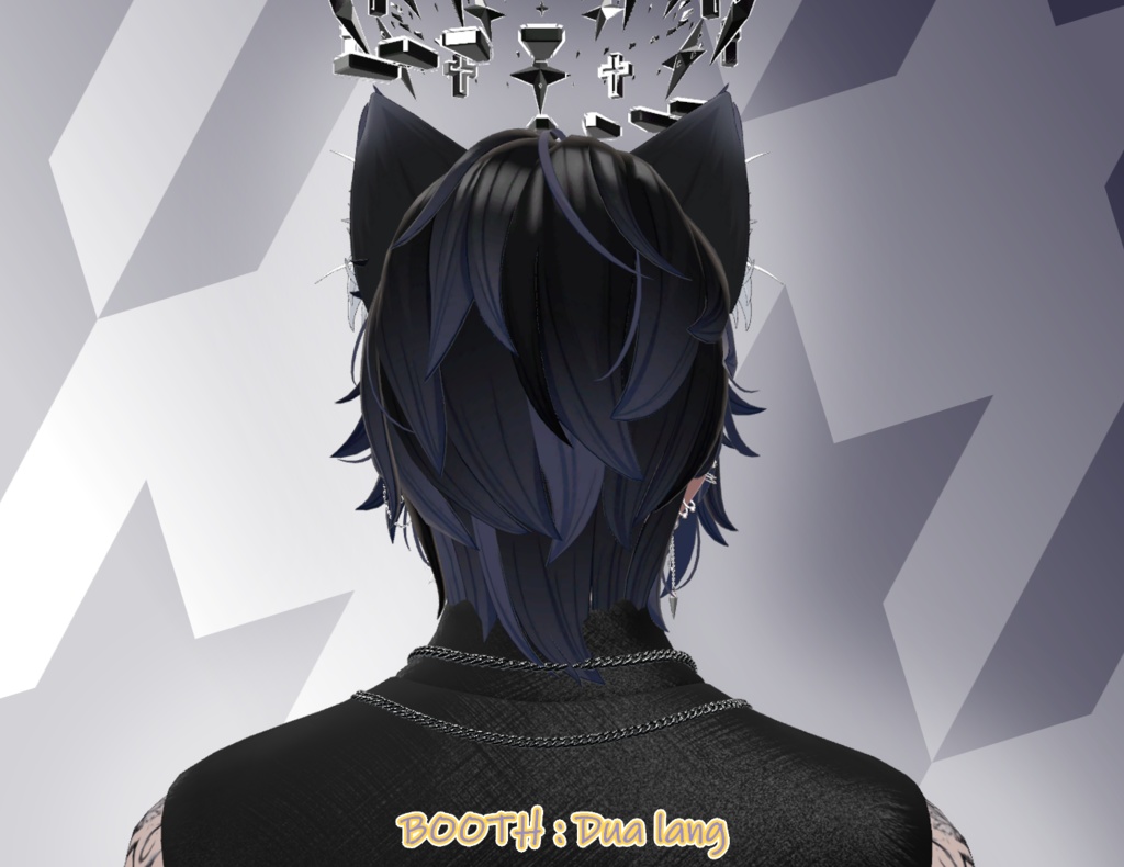 【Felnar_Hair】Mask、Main color2Texture