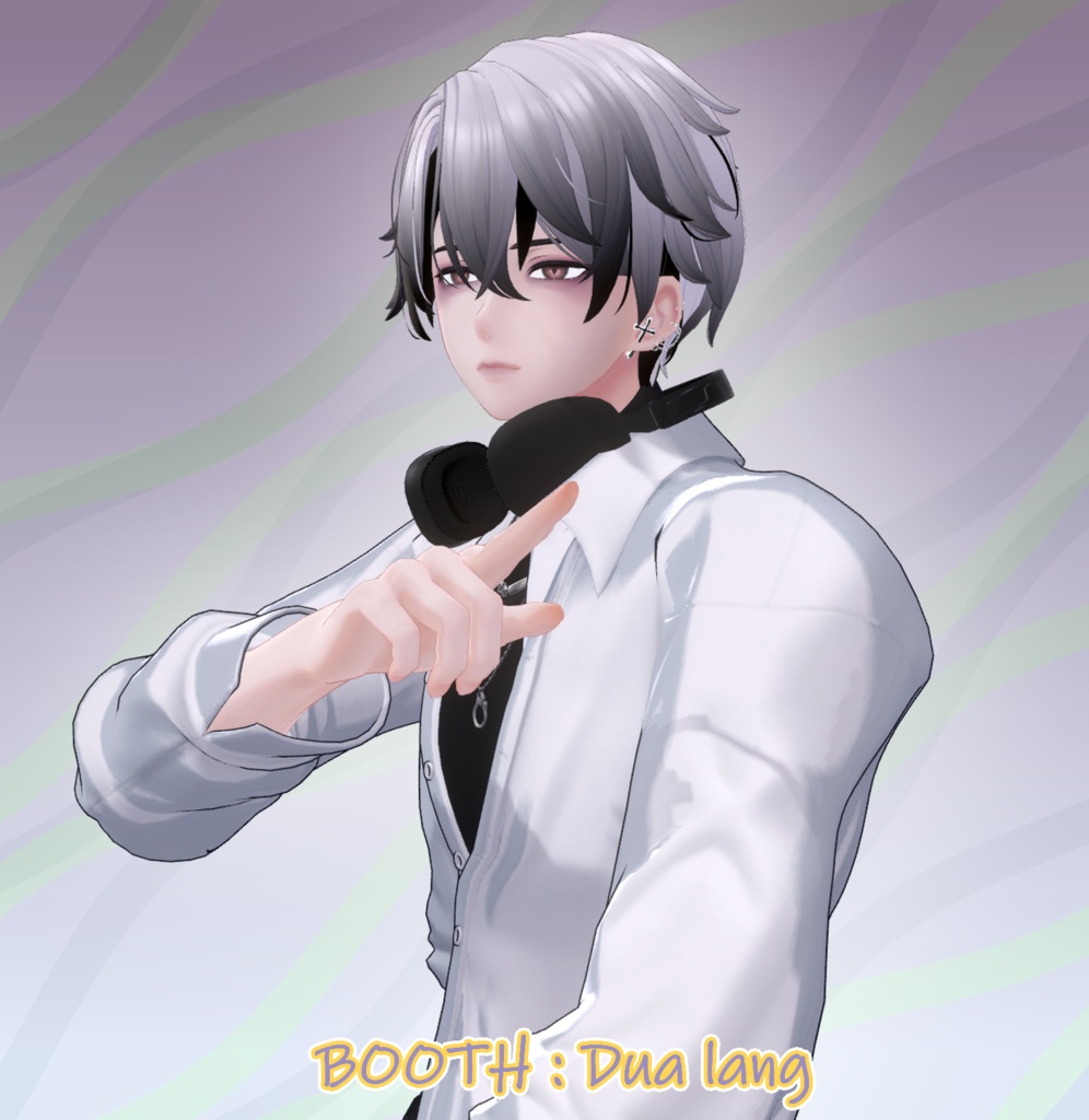 【Felnar_Hair】Mask、Main color2Texture