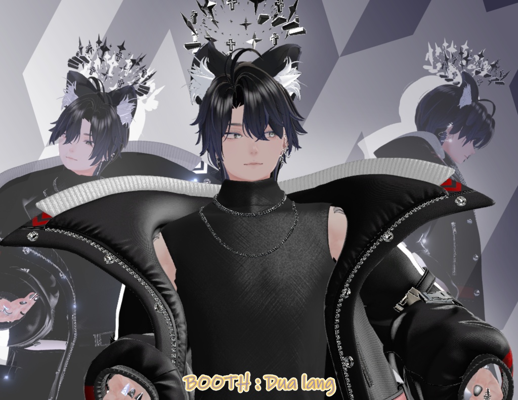 【Felnar_Hair】Mask、Main color2Texture