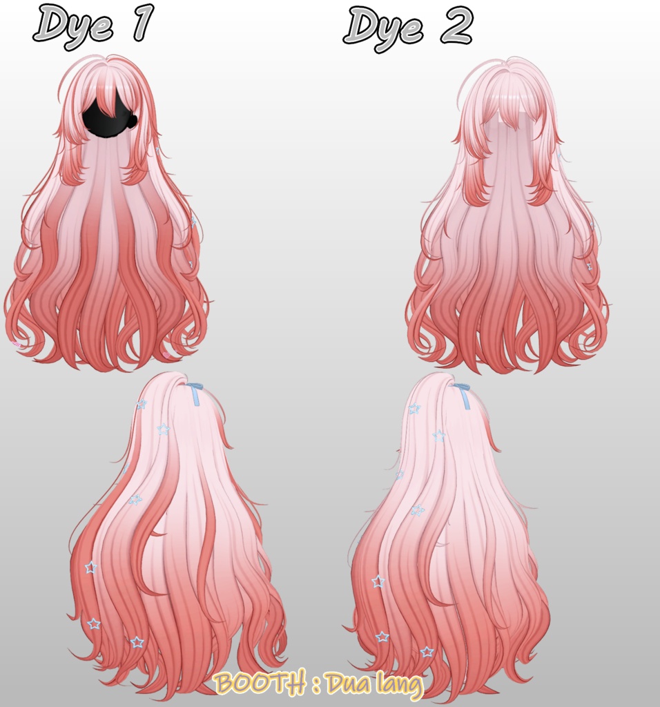 【Comsi Hair】Mask、Main color2Texture