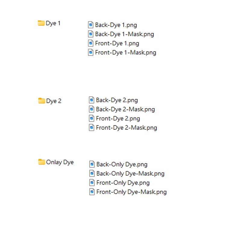 【Comsi Hair】Mask、Main color2Texture