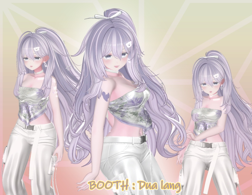 【Comsi Hair】Mask、Main color2Texture