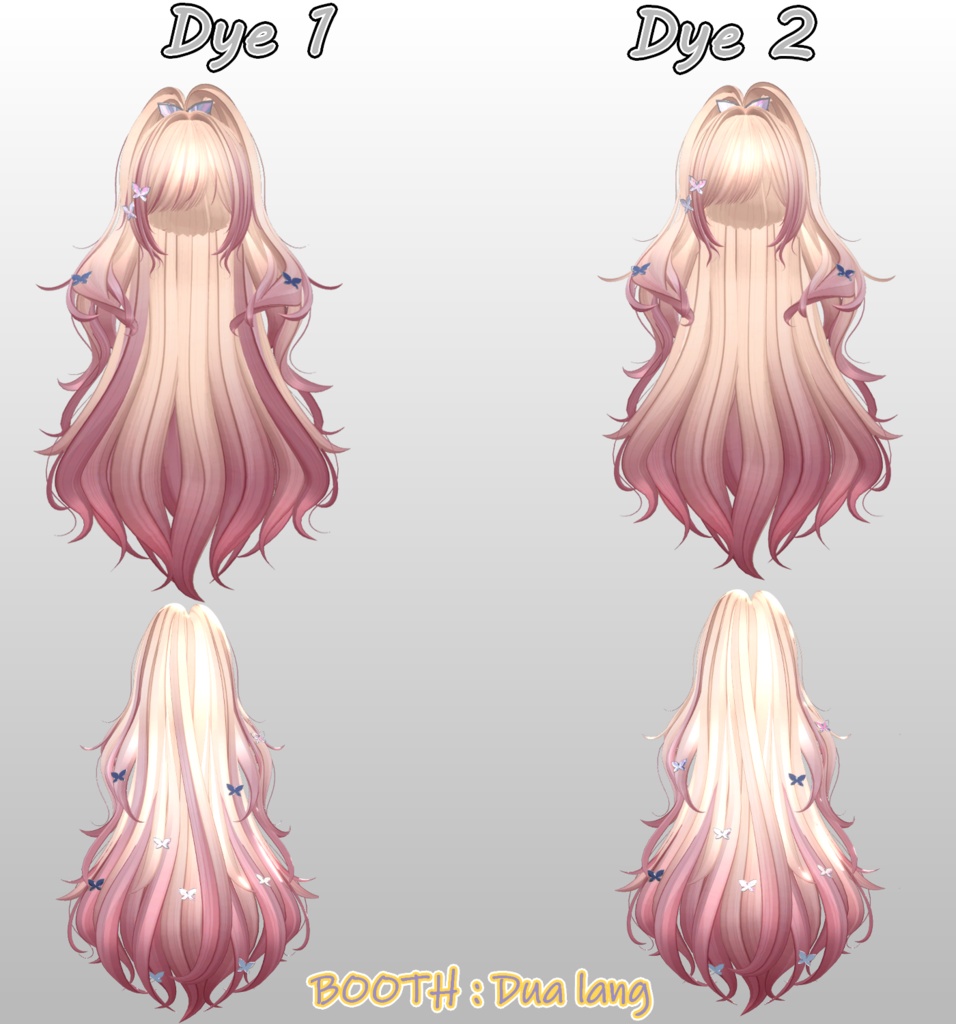 【Ayaka Hair】Mask、Main color2Texture