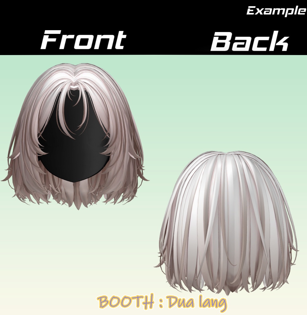 【mohumohu bob】Mask、Main color2Texture