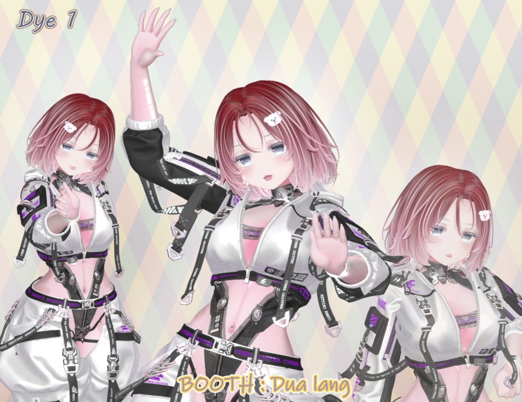 【mohumohu bob】Mask、Main color2Texture