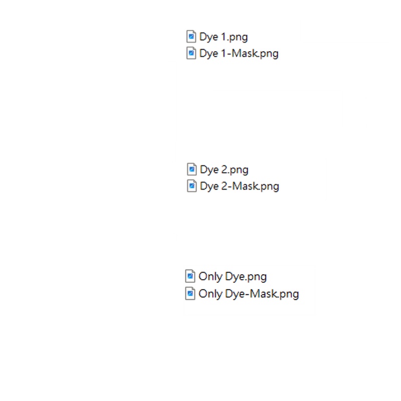 【mohumohu bob】Mask、Main color2Texture