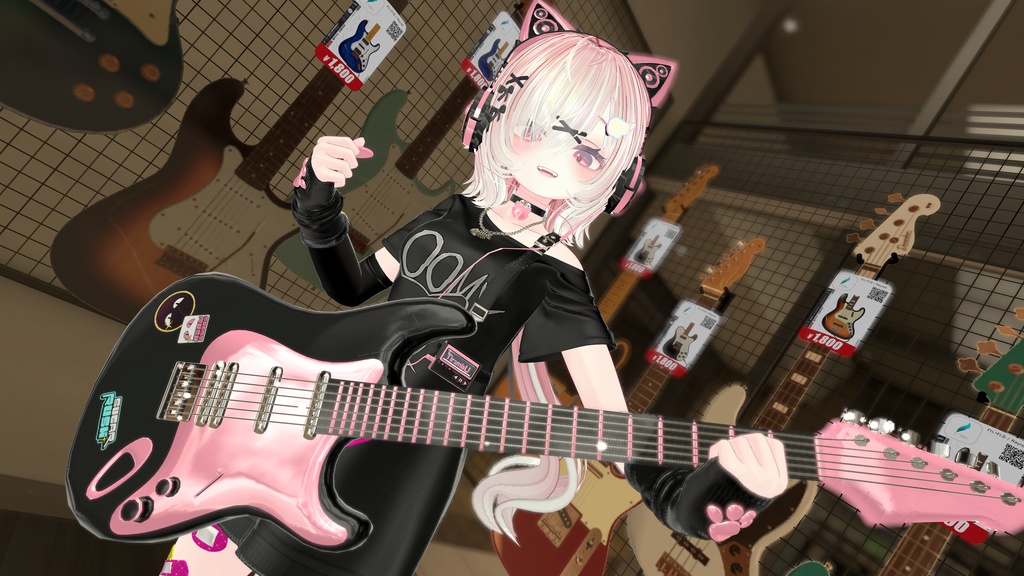 【Muffin Puff Hair】Mask、Main color2Texture