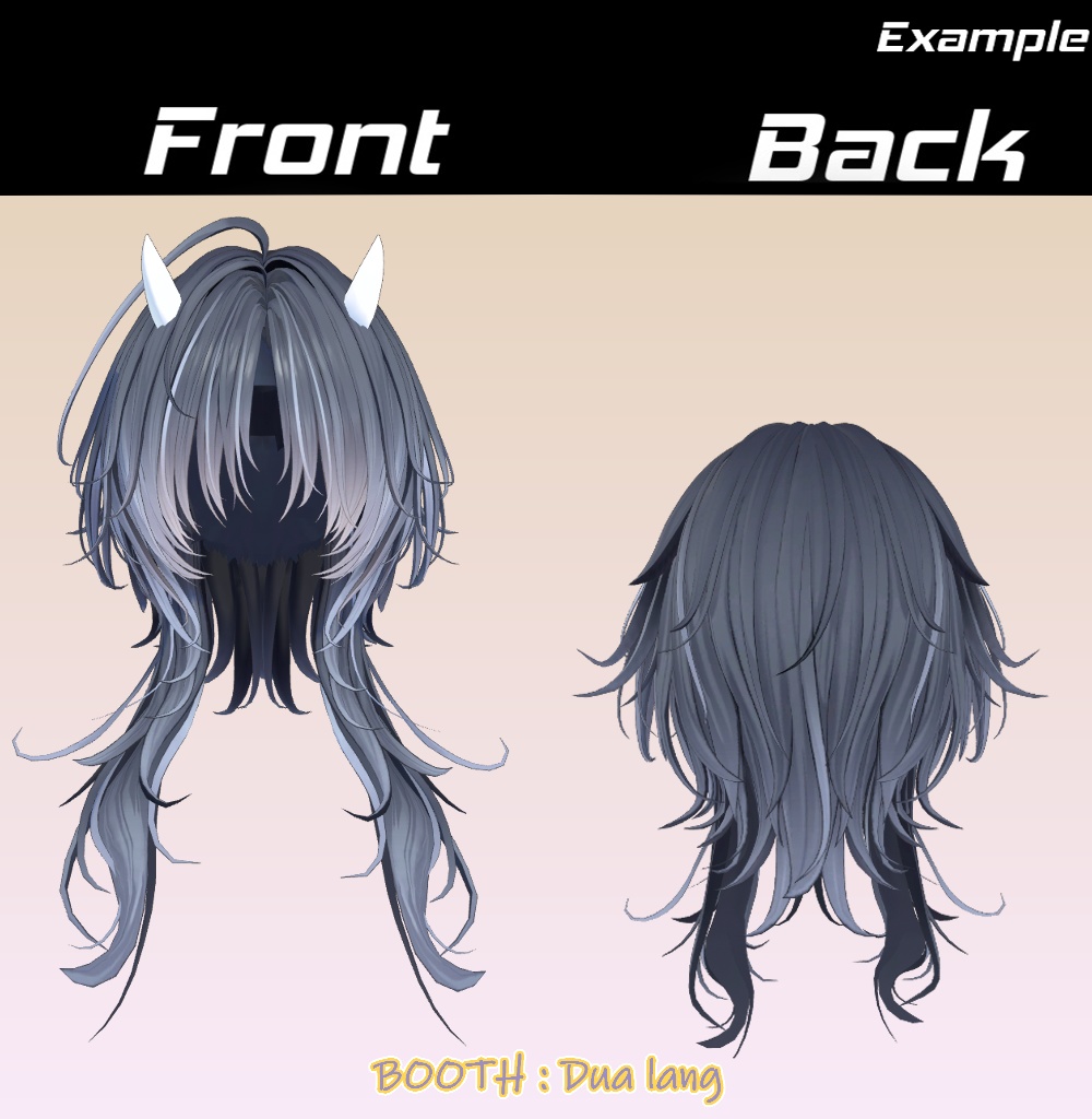 【まじ鬼ウルフ】Mask、Main color2Texture