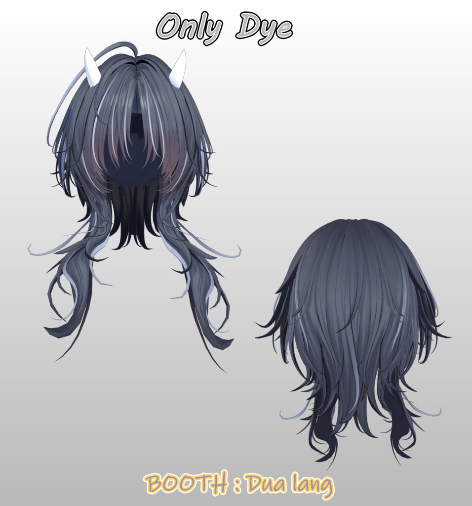 【まじ鬼ウルフ】Mask、Main color2Texture