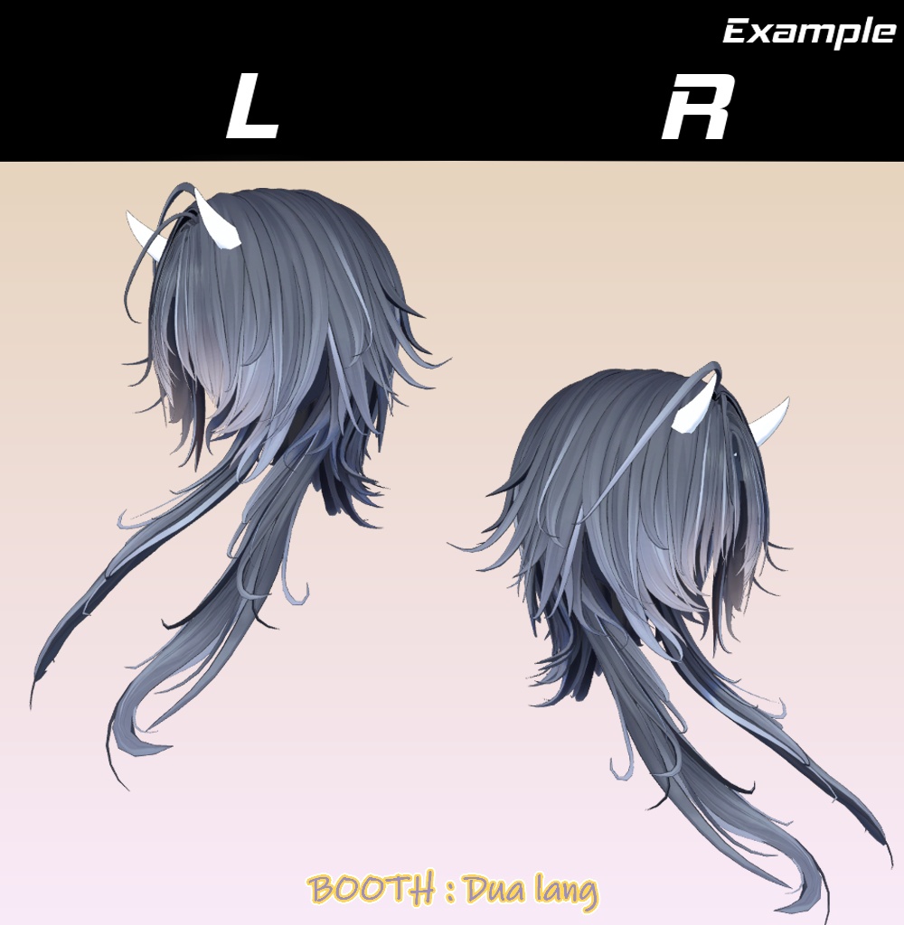 【まじ鬼ウルフ】Mask、Main color2Texture