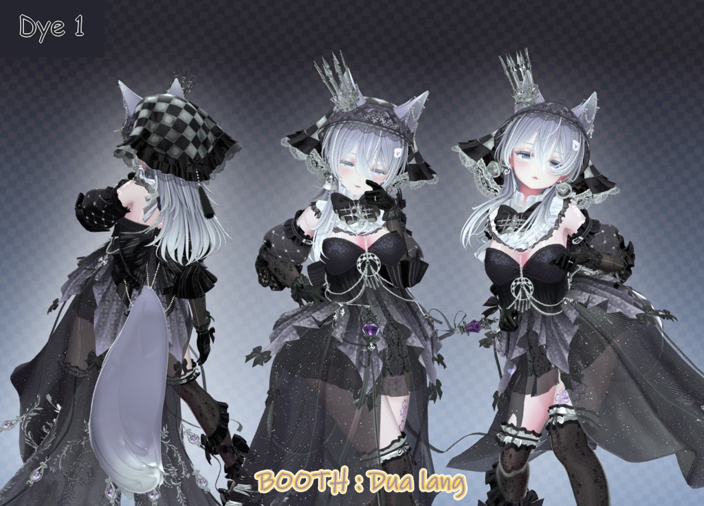 【Stile Lupo Hair】Mask、Main color2Texture