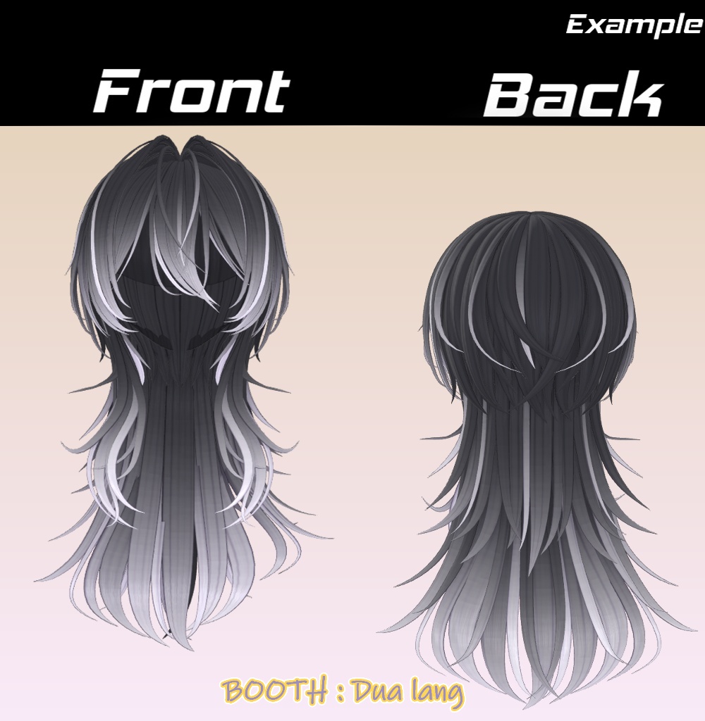 【Stile Lupo Hair】Mask、Main color2Texture