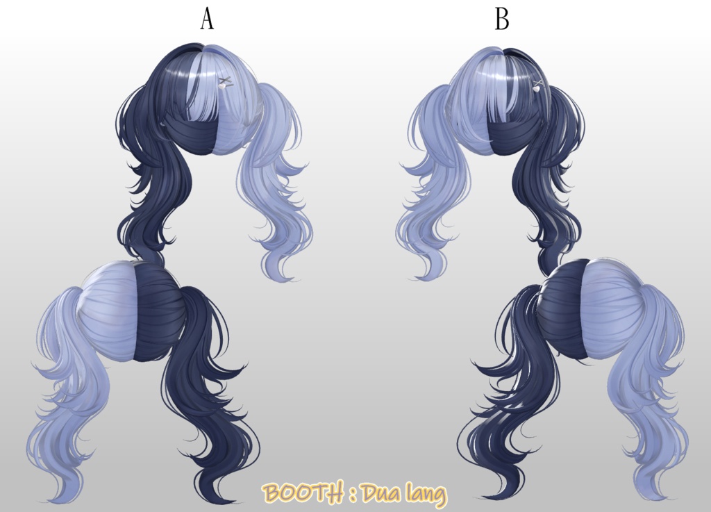 【Mellow Twintail】Mask、Main color2Texture