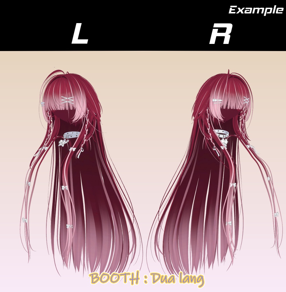 【Classic Long】Mask、Main color2Texture