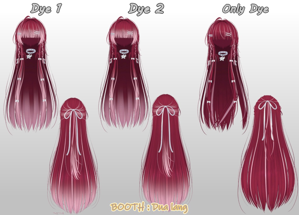【Classic Long】Mask、Main color2Texture