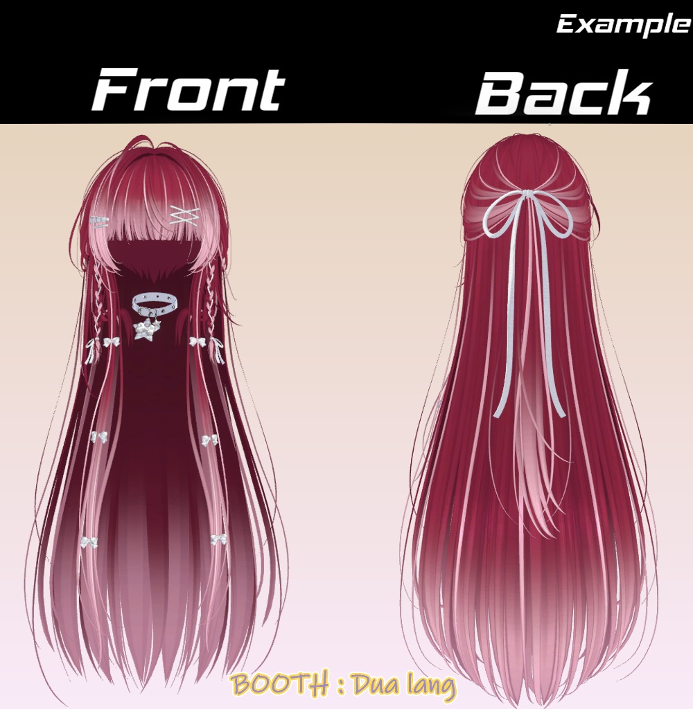 【Classic Long】Mask、Main color2Texture